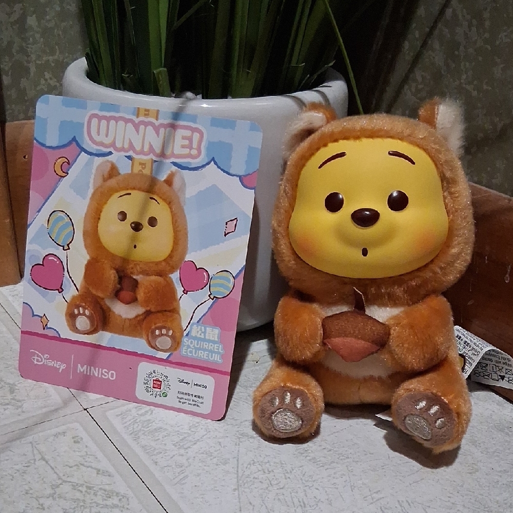 Disney Winnie Squirrel Miniso